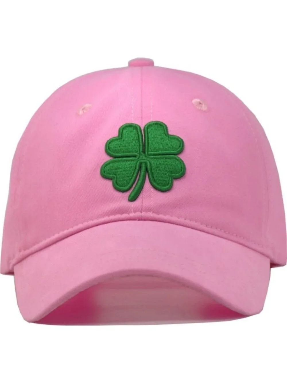 Petite Adjustable Shamrock Baseball Cap for Women & Kids - St. Patrick's Day